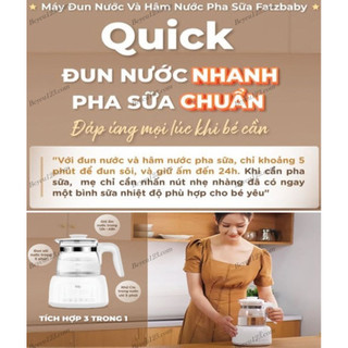 Máy đun nước và hâm nước pha sữa điện tử cao cấp QUICK Fatzbaby - Fatz
