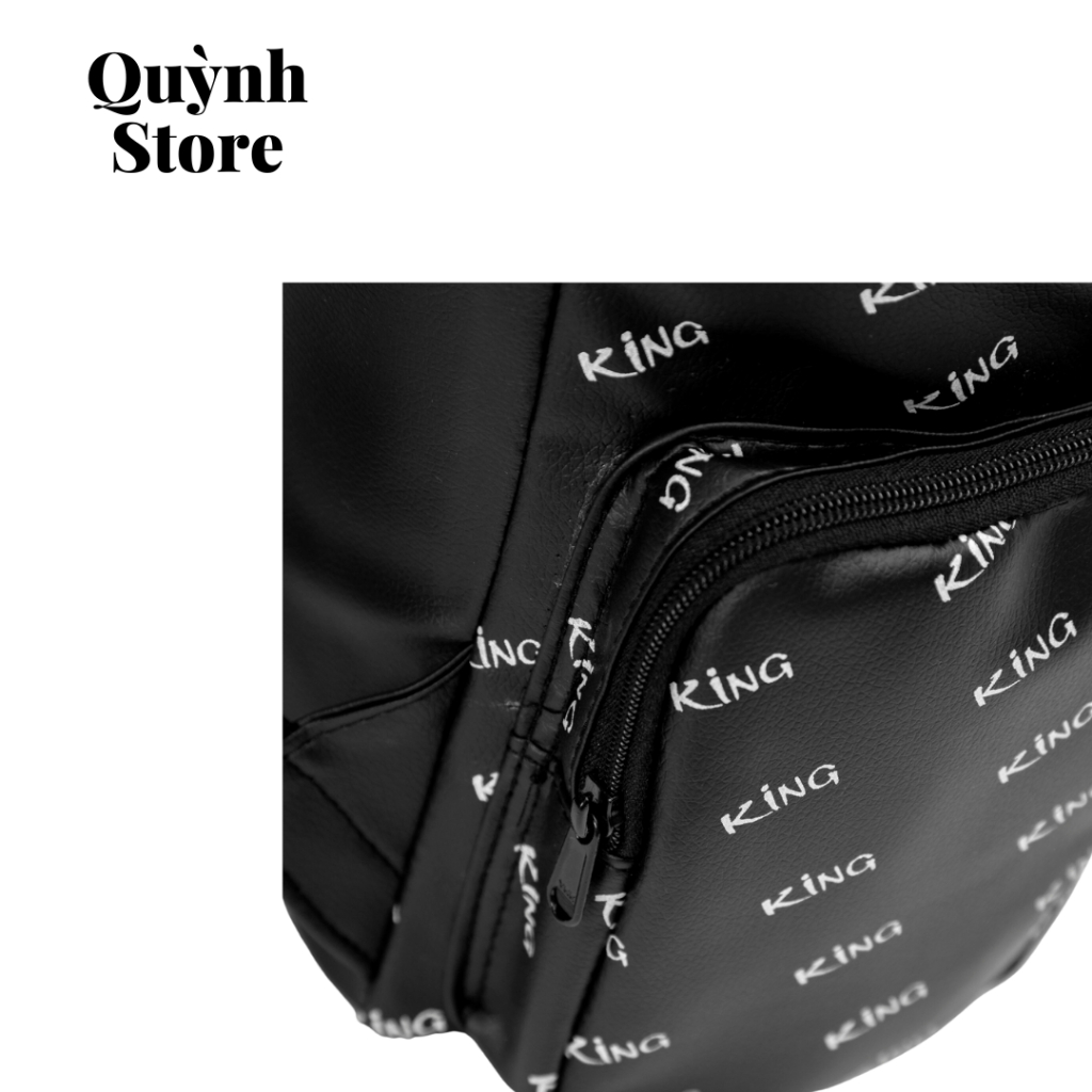 Balo Unisex Balo Backpack King 3 -Màu Đen