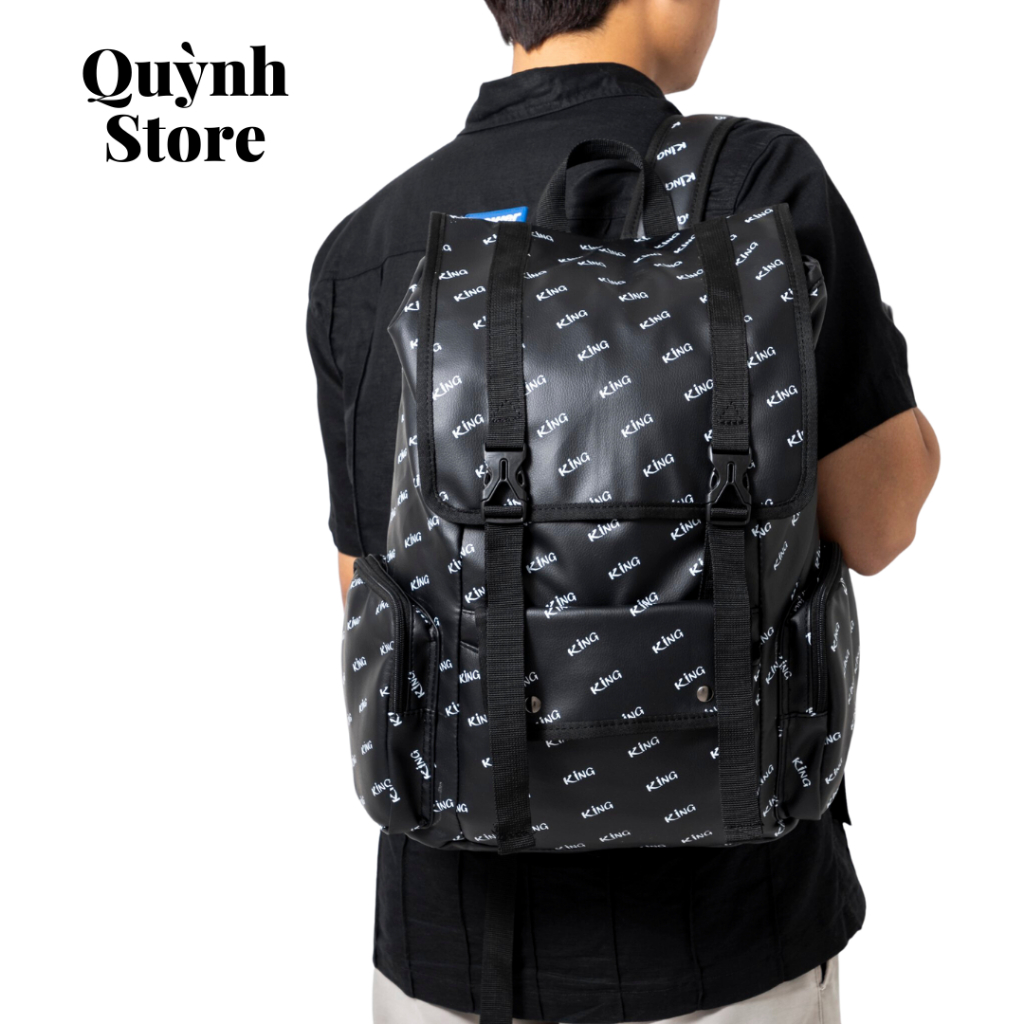 Balo Unisex Balo Backpack King 3 -Màu Đen