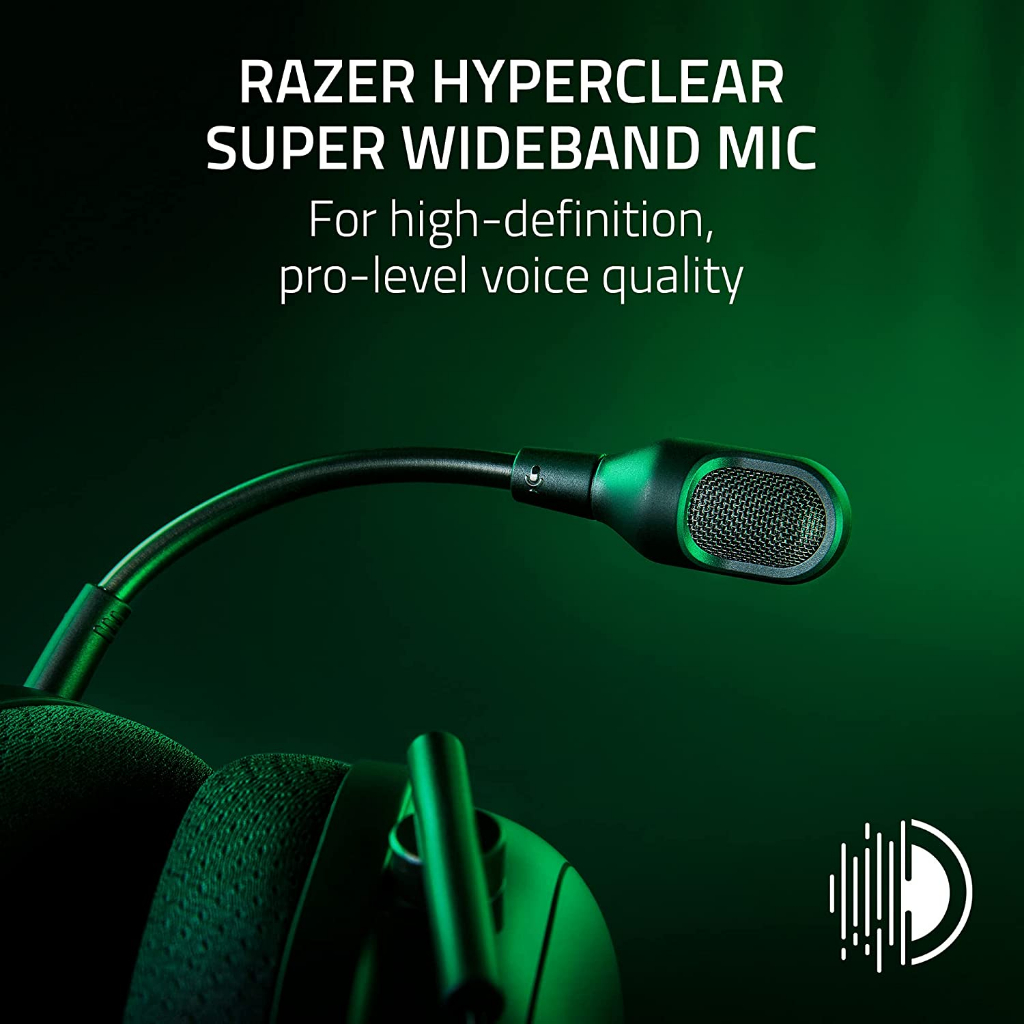 Tai nghe không dây chùm đầu Razer BlackShark V2 Pro-2nd gen -Wireless Gaming Headset_Mới, hàng chính hãng