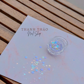 Nhũ thỏ mix ẩn móng