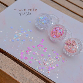Nhũ thỏ mix ẩn móng