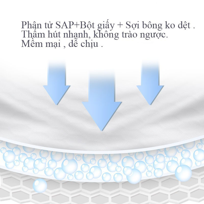 Miếng lót thấm sữa tấm lót thấm sữa BaBuu gói 100 miếng