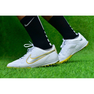 GIÀY ĐÁ BÓNG Tiempo 9 Trắng viền vàng ( size 38-45 )🔻Tuyển sỉ / CTV toàn quốc 🔻inbox