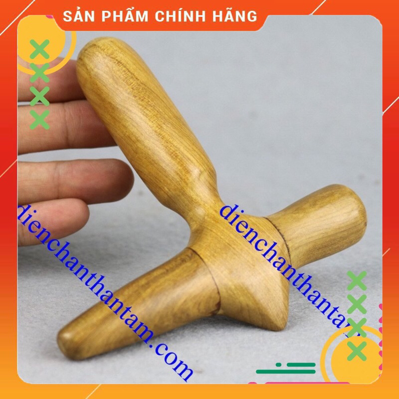 Chữ Thập Gỗ Thái bấm huyệt- Diện chẩn - Diện Chẩn Thân Tâm
