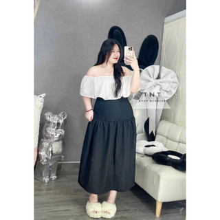 ÁO CROPTOP BẸT VAI [TNT SHOP BIGSIZE 60KG 90KG]