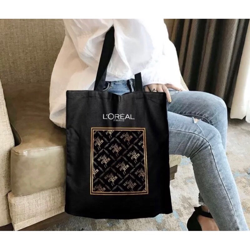 Túi tole đeo vai Loreal thiết kế thời trang