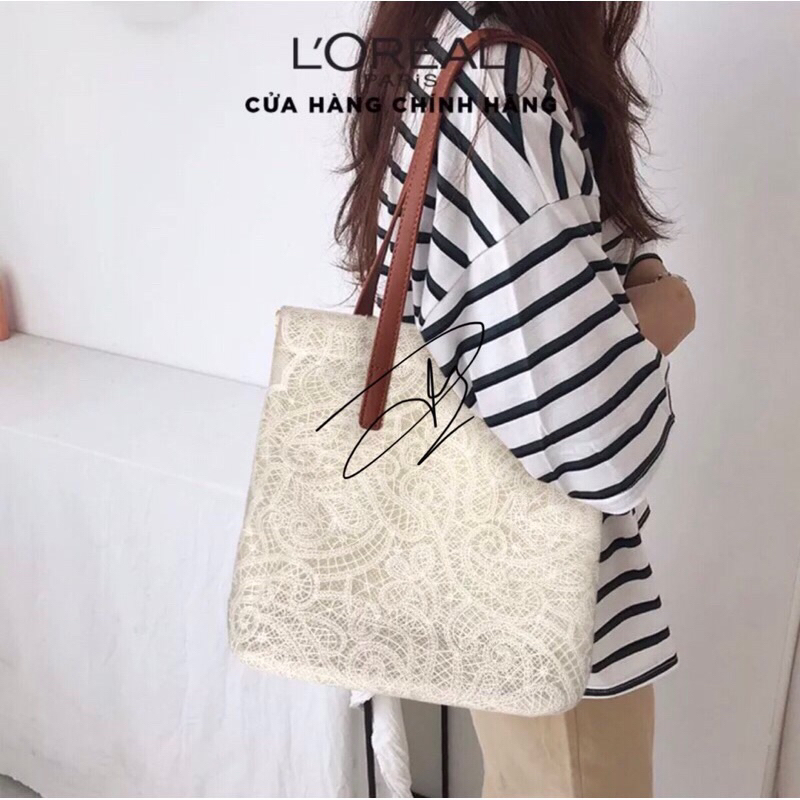 Túi tole đeo vai Loreal thiết kế thời trang