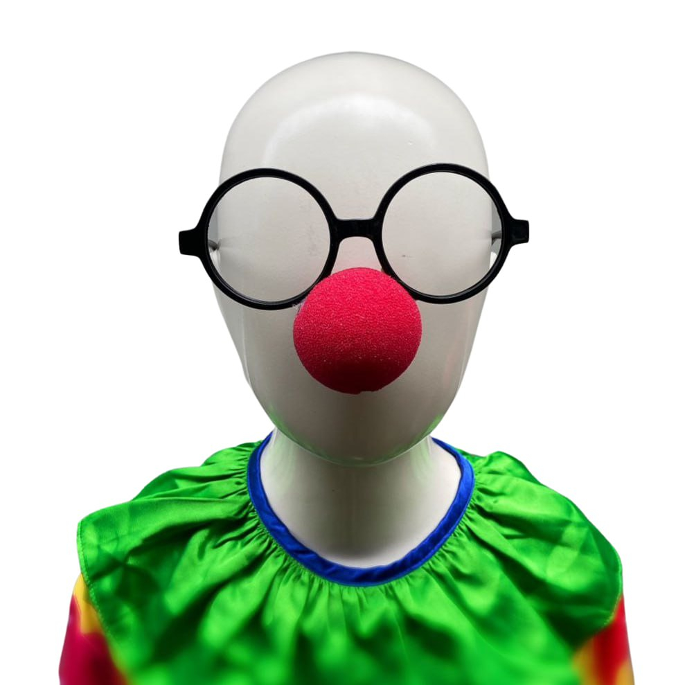 Kính vui nhộn chú hề - mũi chú hề - hóa trang chú hề