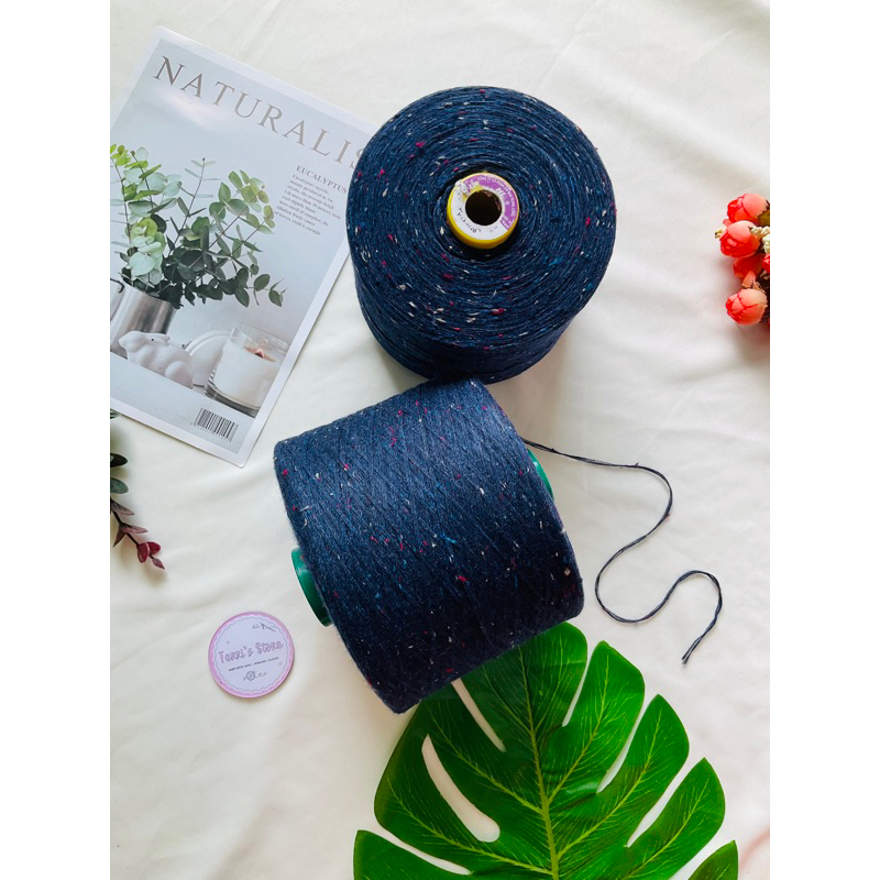 Yarn - Sợi Cotton 100% hoa phẩy - Sợi chập - Sợi mùa hè