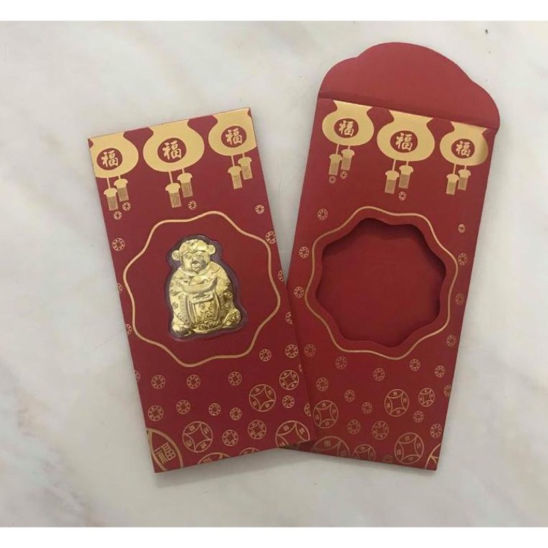 Bao Lì Xì Thần Tài  - Bao Lì Xì May Mắn Rước Tài Lộc