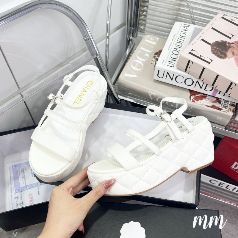 Giày Sandal Cao Gót Quai Ngang Siêu Hot mm41