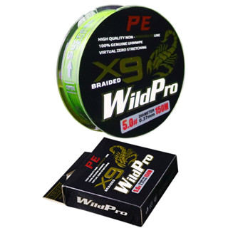 Dây dù bọ cạp - dây dù PE Lure X9 WildPro dài 150m