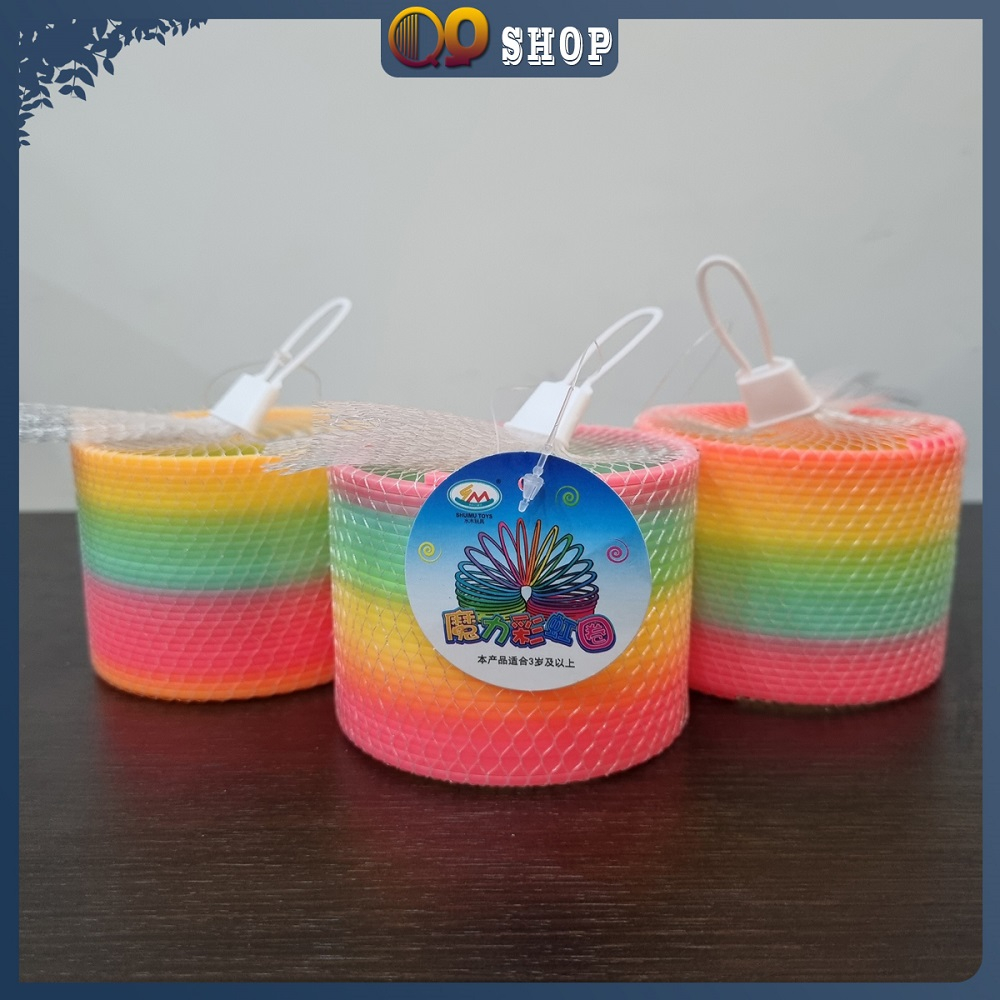Đồ chơi lò xo cầu vồng ma thuật vui nhộn - QQ Shop