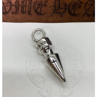 Mặt dây chuyền Chrome Heart Dagger Cross bạc fullbox cao cấp.