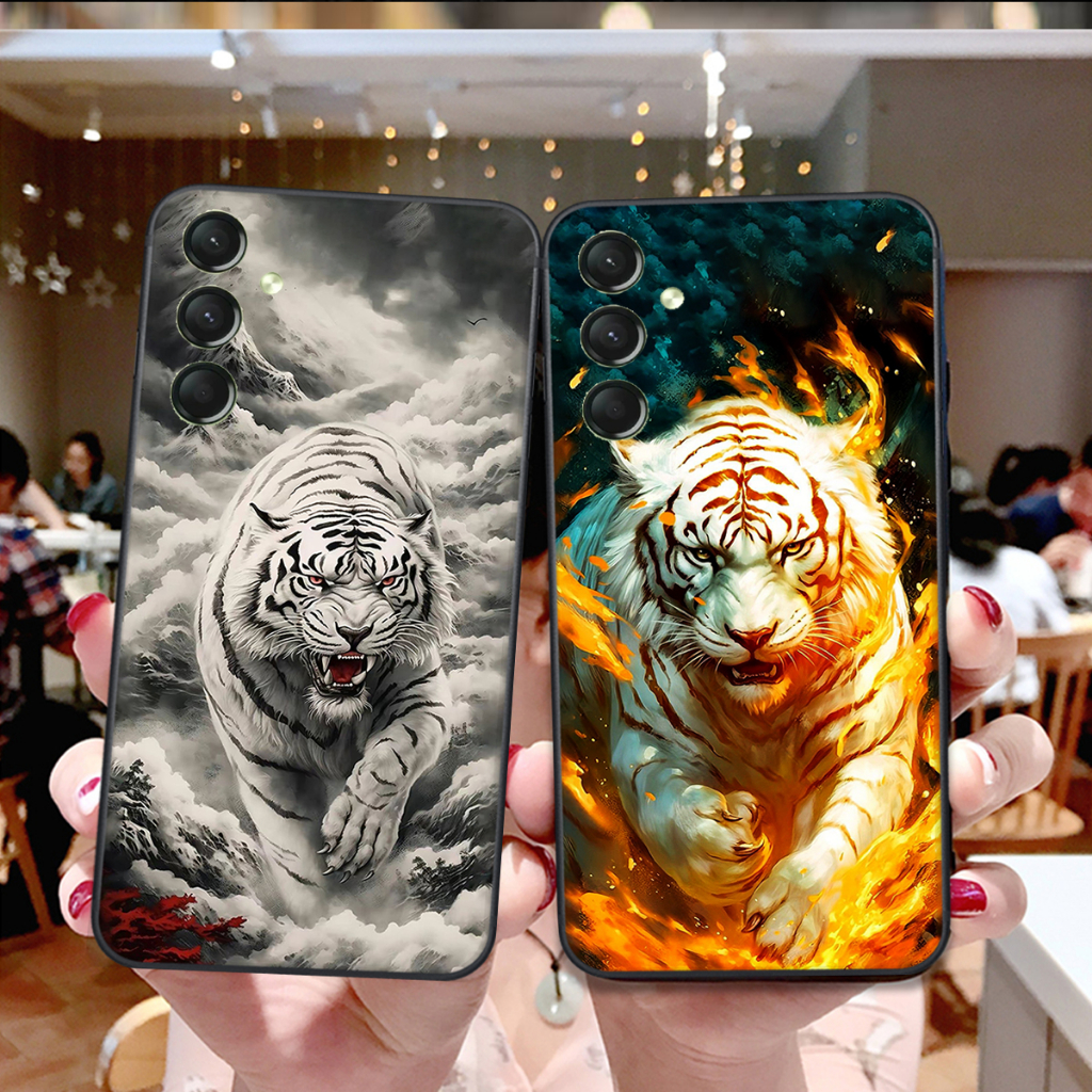 Ốp Samsung A14 5G / A54 5G / A24 4G / Samsung A34 5G / A24 5G in hình họa tiết rồng hổ 3d đẹp chất hot trend 2023