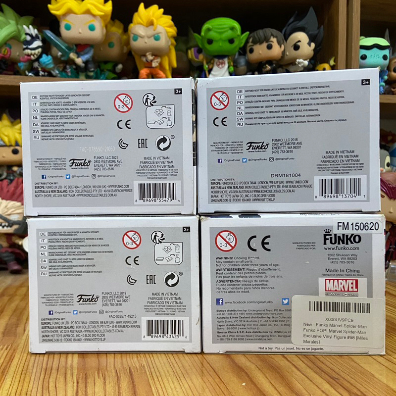 Mô hình Funko Marvel - Spider / Superman / Stanlee / Winter Solider