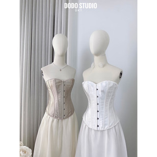 Set corset lụa cv tơ nến