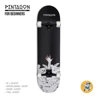 Ván trượt skateboard pentagon help complete 8.0