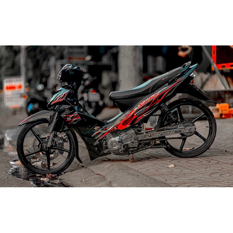 tem lửa sirius đỏ đen tem chế