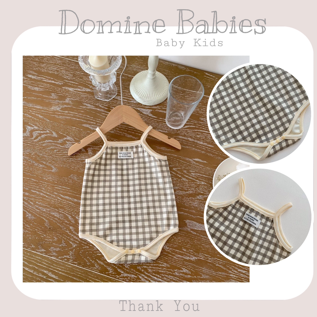Body hai dây cực xinh cho em bé gái bé trai sơ sinh chất cotton thun co dãn cao cấp hàn hoạ tiết cực yêu