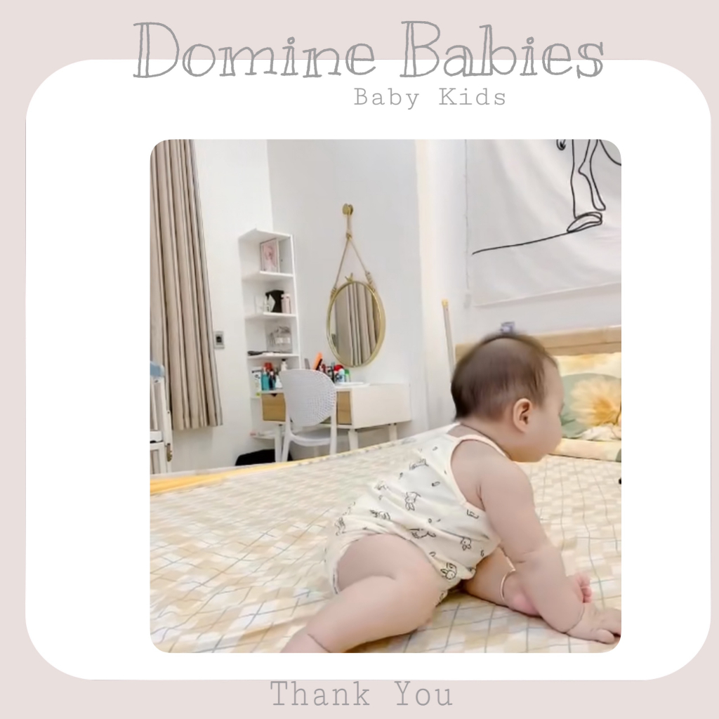 Body hai dây cực xinh cho em bé gái bé trai sơ sinh chất cotton thun co dãn cao cấp hàn hoạ tiết cực yêu
