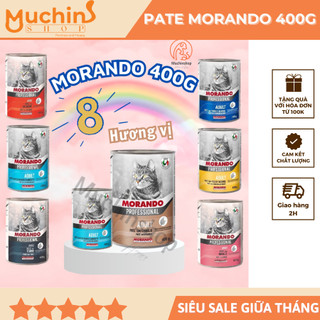 ( Hỏa Tốc 2H ) Pate Morando Professional Cho Mèo Lon 400g | Muchinshop