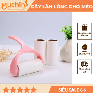 ( Hỏa Tốc 2H ) Cây Lăn Bụi Làm Sạch Quần Áo Ga Giường Sofa Lông Chó Mèo - Cây Lăn Lông Chó Mèo Tiện Dụng | Muchinshop
