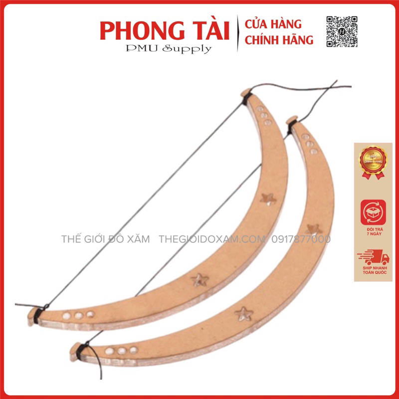 Thước Cung đo chân Mày trong phun xăm sẵn dây