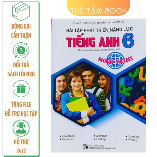 Sách - Bài tập phát triển năng lực Tiếng Anh 6 (Global Success)