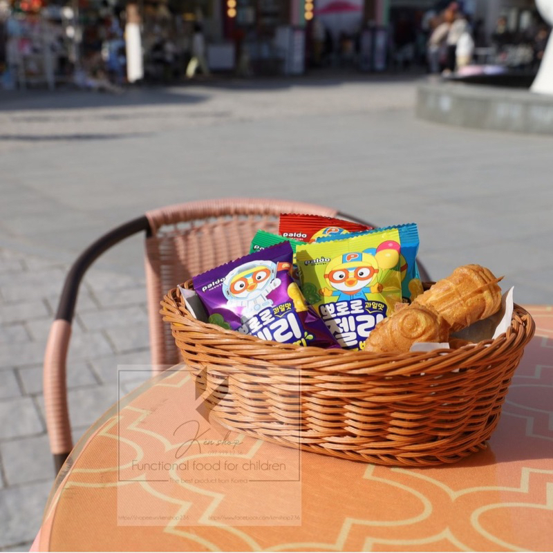 Kẹo dẻo trái cây PORORO cho bé  1 gói 18gr