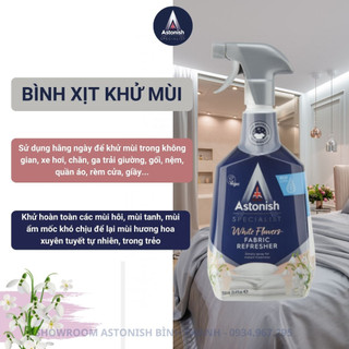 Bình xịt khử mùi hương hoa xuyên tuyết Astonish C6740 - 750ml