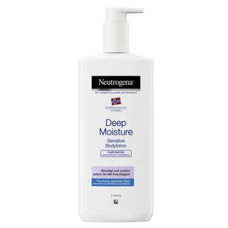 Sữa dưỡng thể Neutrogena Deep Moisture Body Lotion Sensitive cho da khô nhạy cảm hấp thụ tức thì, 400ml