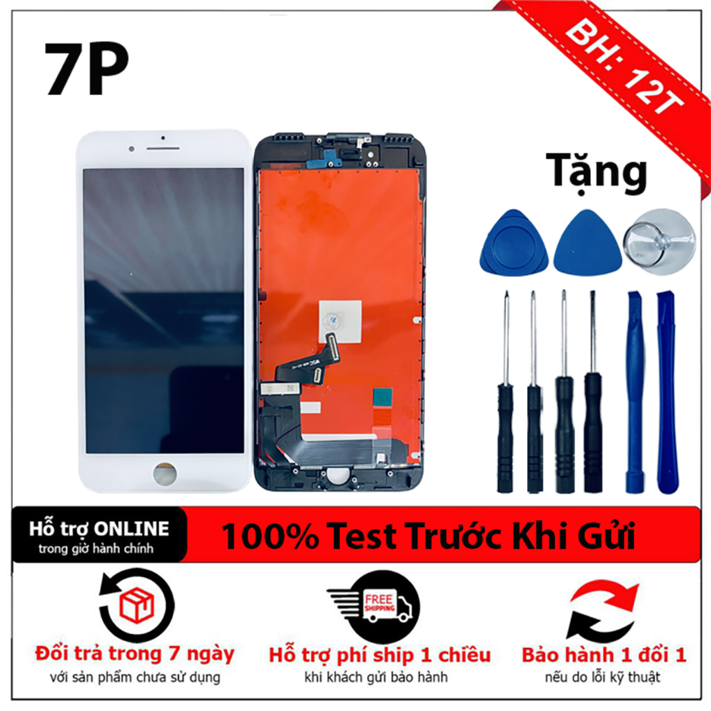 Màn hình ip 7Plus_Tặng kèm bộ tua vít 9 món tự thay thế