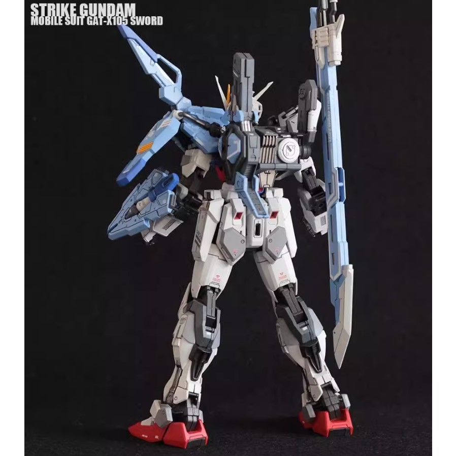 Mô hình Lắp ráp nhựa Gunpla 1/100 MG GAT-X105 Sword Strike Gundam Wuji Model