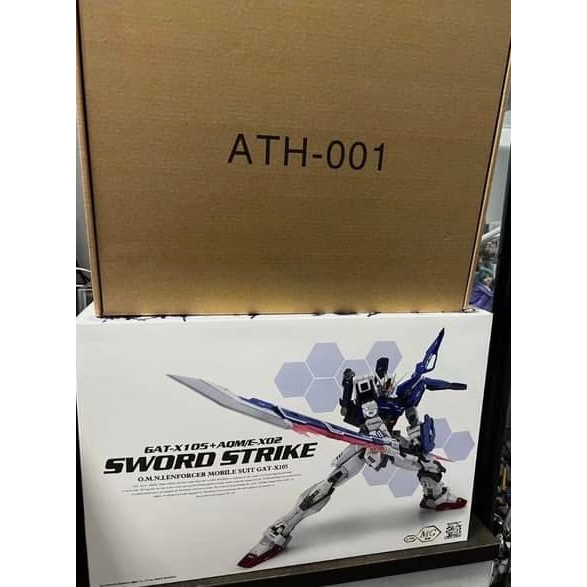 Mô hình Lắp ráp nhựa Gunpla 1/100 MG GAT-X105 Sword Strike Gundam Wuji Model