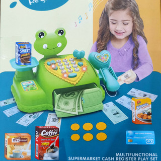Bộ đồ chơi máy tính tiền siêu thị mini