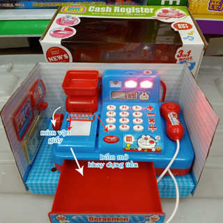 Bộ đồ chơi máy tính tiền siêu thị mini