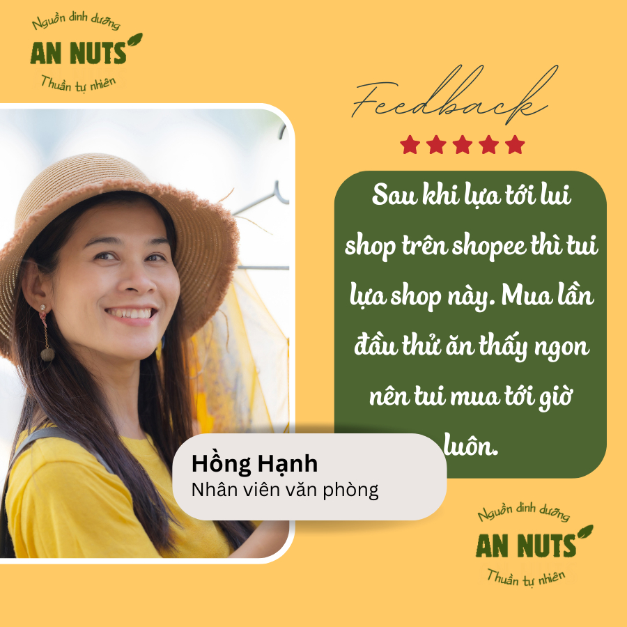 Ngũ cốc dinh dưỡng siêu hạt Granola 80% hạt Premium  An Nuts, 500G