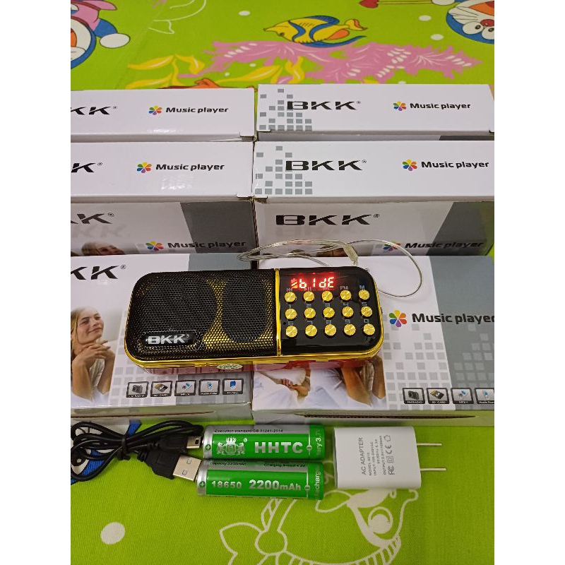 Máy Loa Nghe kinh pháp BKK-B851+2pin.Chọn Thẻ 1g Đến 32g.Có kinh pháp Sẳn.