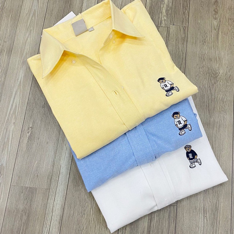 Sơmi thêu gấu Spao