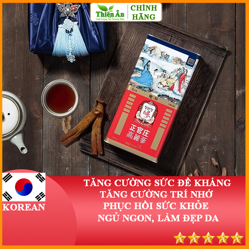 Lương Sâm Khô Nguyên Củ KGC Good Roots ( 37.5g, 75g )