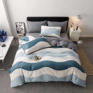 Sét Ga Gối kèm Vỏ Chăn EverDream 34 nhập khẩu nguyên bộ, 100% cotton living cao cấp, Đủ mọi kích thước
