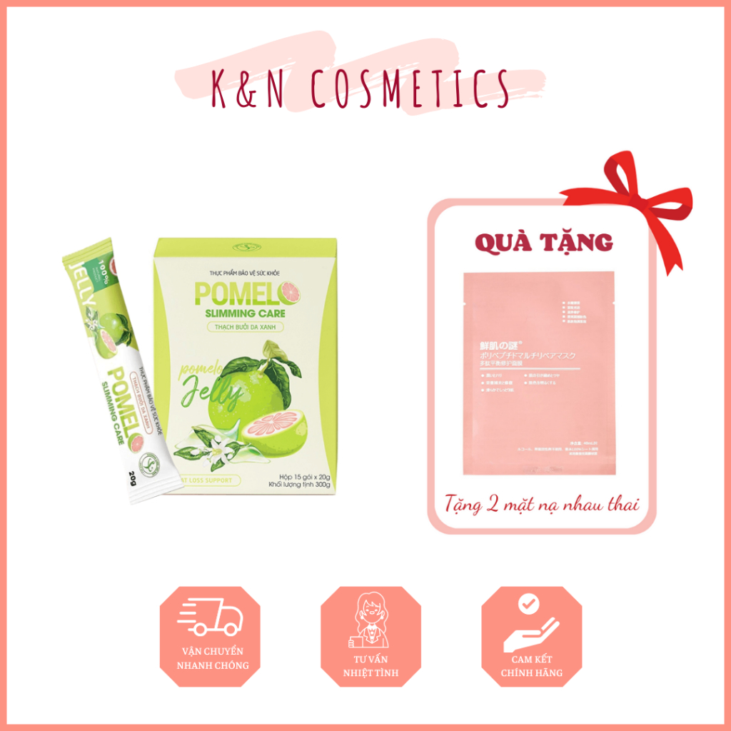 Thạch Bưởi Da Xanh Hỗ Trợ Giảm Cân Pomelo Slimming Care