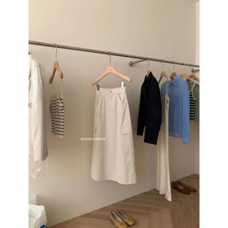 Chân váy thô chữ A túi hộp 20018 IMISS