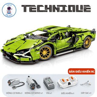 Đồ Chơi Lắp Ráp Mô Hình Điều Khiển Từ Xa RC Siêu Xe Lamborghini Sian