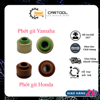 Phớt gít supap xe máy zin honda - yamaha cartool cao cấp