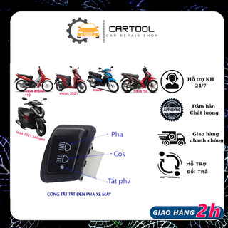 Công tắc tắt đèn xe máy đời mới cartool tắt đèn xe máy wave, vision, ab, future , lead-Tắt đèn xe đời mới.