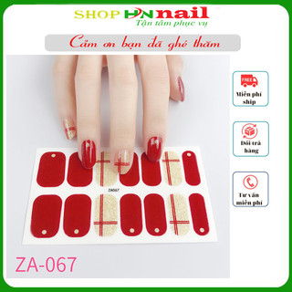 Sticker decal DC10 dán móng làm đẹp nail mi theo phong cách thời trang nữ Hàn Quốc shop hnnail