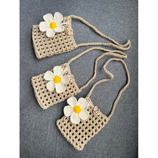 Túi lưới hoa đi biển Handmade - 100%